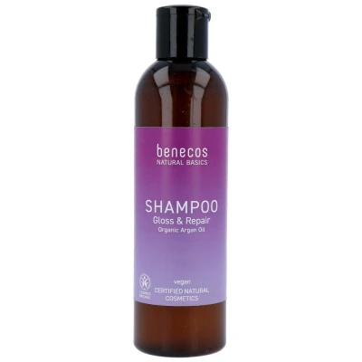 Afbeelding van Benecos Gloss &amp; Repair Shampoo 250ML