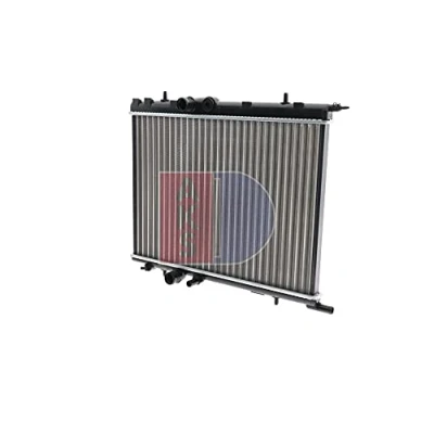 Afbeelding van AKS DASIS 060057N Radiateur 380 540 27 Koelribben mechanisch gelast PEUGEOT: 206 Hatchback, Partner I Van, II Van