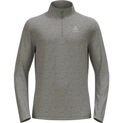 Afbeelding van Odlo Middenlaag Loopshirt Halve Rits BERRA GRIJS Maat XXL