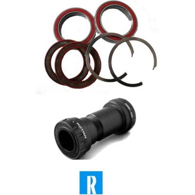 Afbeelding van Rotor Unisex Volwassenen binnenlager BB30 3024 73mm Ceramic rood, Normal