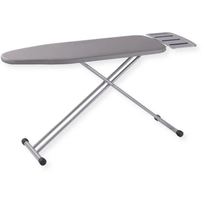 Afbeelding van SensaHome Strijkplank Inklapbare Strijktafel met Stoomunithouder 110x33cm Light Grey