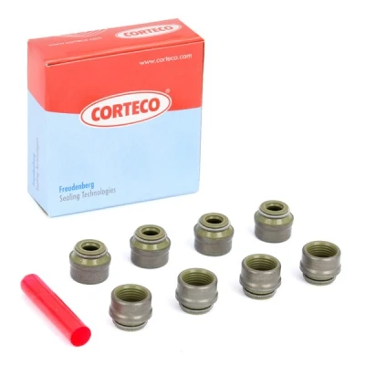 Afbeelding van CORTECO 19036019 Klepsealset FPM (Fluor Kautschuk) VOLKSWAGEN: Golf 6, 4, 5, MERCEDES BENZ: E Class Saloon, OPEL: Meriva A