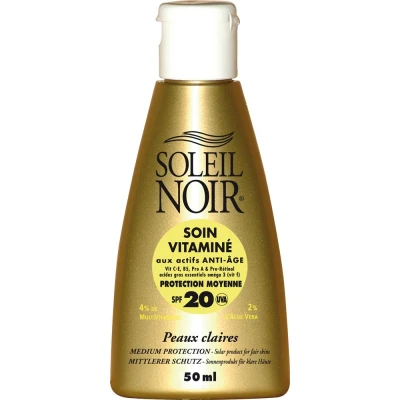 Afbeelding van Soleil Noir Soin Vitaminé SPF20 50ml