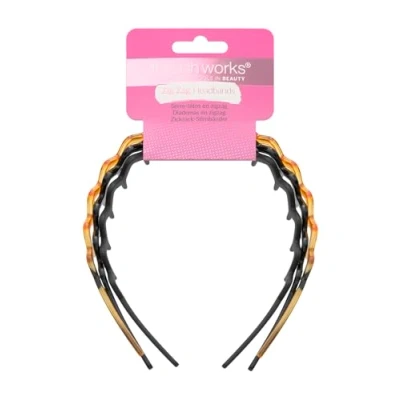 Afbeelding van Brushworks Set van 3 zigzag hoofdbanden