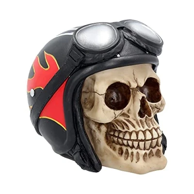 Afbeelding van Nemesis Now Beeld/figuur Hell Fire Schedel Multicolours