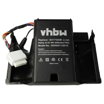 Afbeelding van vhbw Li ION accu 3000 mAh (25,6 V) voor Robomow Premium RC serie, RC302, RC304, RC304u, RC306, RC308, RC308u, RC312, RC312u