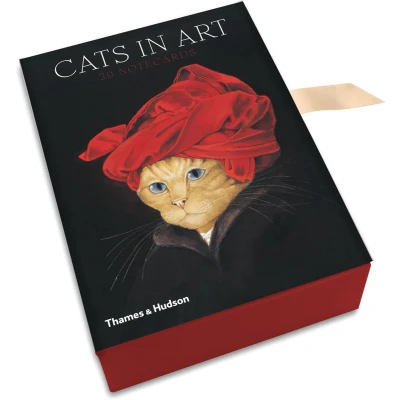 Afbeelding van Cats in Art: 20 Notecards