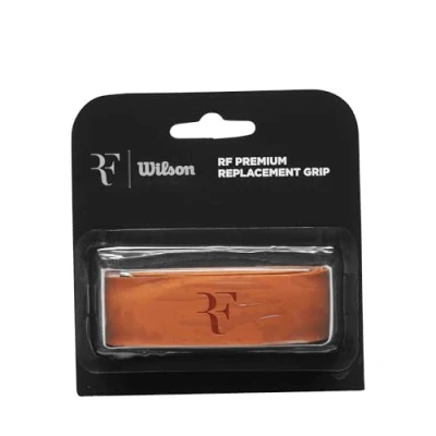 Afbeelding van Wilson RF Premium Overgrip Brown Bruin Accessoires