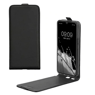 Afbeelding van kwmobile hoesje geschikt voor Samsung Galaxy A34 5G Flip cover met magnetische sluiting in zwart