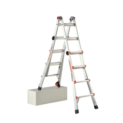 Afbeelding van Altrex vouwladder Little Giant Velocity 4x4 sporten 4,5M