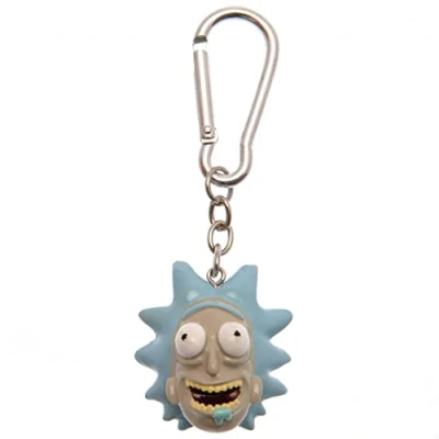 Afbeelding van Rick &amp; Morty 3D sleutelhanger, Meerkleurig, Antiek