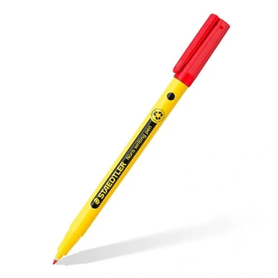 Afbeelding van STAEDTLER Noris 307 2 balpen, rood, 10 stuks