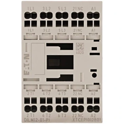 Afbeelding van Eaton DILM12 01(230V50HZ,240V60HZ) PI Vermogensbeveiliging 3x NO 5.5 kW 12 A 1 stuk(s)