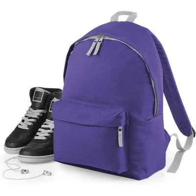 Afbeelding van Junior Fashion Backpack/Rugzak BagBase 12 Liter Purple