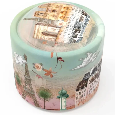 Afbeelding van Belle lurette muziekdoosje brilly la vie en rose paris