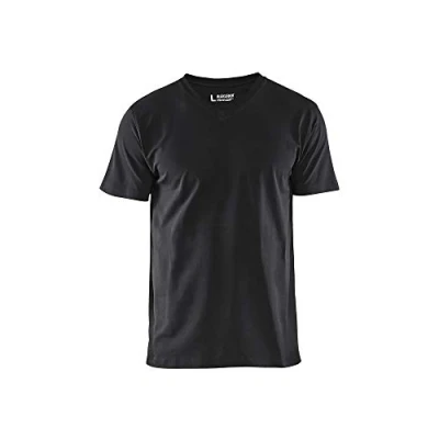 Afbeelding van T Shirt V hals 3360 zwart