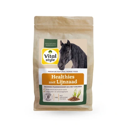 Afbeelding van VITALstyle Healthies met Lijnzaad 1 kilogram