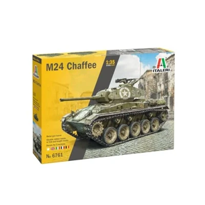 Afbeelding van 1:35 Italeri 6761 M24 &quot;Chaffee&quot; Lichte verkenningstank Plastic Modelbouwpakket