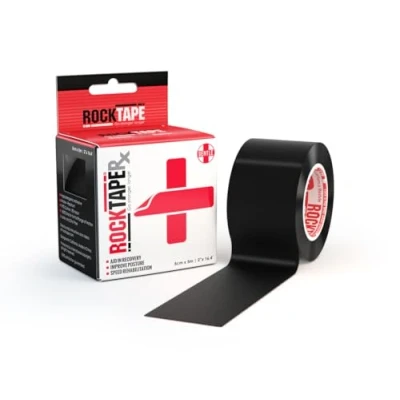 Afbeelding van RockTape RX (5cm x 5m) Zwart