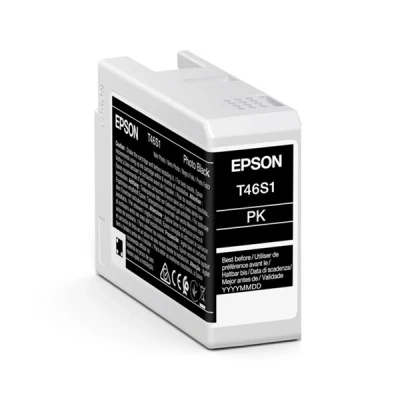Image de Catouche d&#039;encre Epson T46S100 25 ml Noir