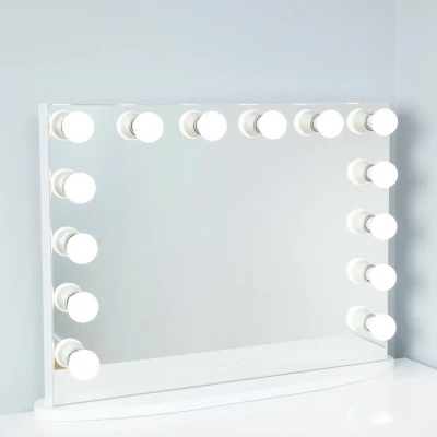 Afbeelding van Bright Beauty Anastasia Hollywood Spiegel Make Up Wit Spiegels Witte