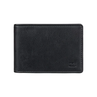 Afbeelding van Billabong Vacant PU Dreifach Faltbares FÜR Portemonnee, Heren, Maat: One Size, Blk