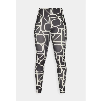 Afbeelding van ONLY Play ONPFONT2 LOGO Legging, Dames, Maat: XS, Black/pumice stone