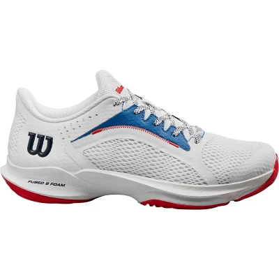 Afbeelding van Wilson Hurakn Padelschoenen, Dames, Maat: 38, White blue Mesh