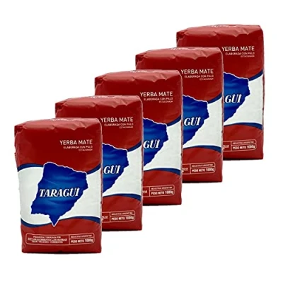 Afbeelding van 5 x Yerba Mate Taragui verpakking 1 kg