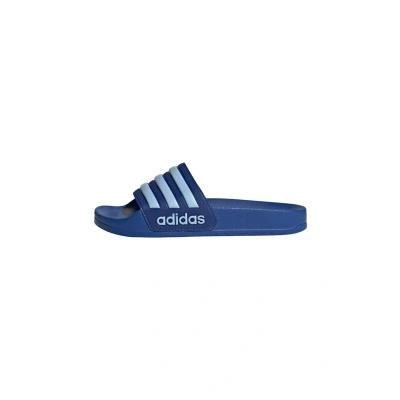 Afbeelding van adidas Performance Lette Shower Badslippers royal blue glow voor kinderen, Maat: 28, Kunststof