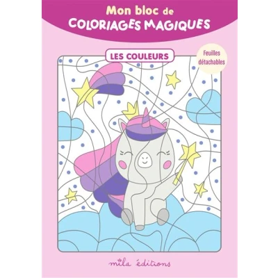 Image de Mon bloc de coloriages magiques Les couleurs