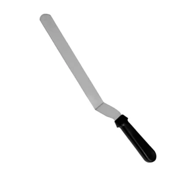 Afbeelding van FM Professional 21560 pannenkoekenspatel, roestvrijstalen keukenspatel, spatel, spatel voor pannenkoeken, pannenkoekenaccessoires, roestvrij staal, 39,3 x 3,3 cm