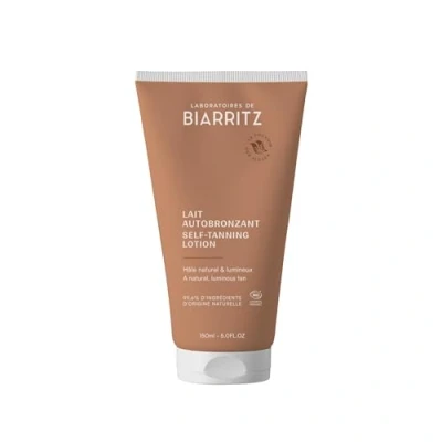 Afbeelding van Laboratoires de Biarritz Biologisch gecertificeerde hydraterende zelfbruinende melk een mooie goudbruine kleur het hele jaar door gezicht en lichaam 150 ml gemaakt in Frankrijk