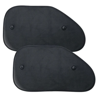 Afbeelding van Car Plus Zonneschermen Zijruit 3 laags 38 X 65 Cm Zwart 2 Stuks