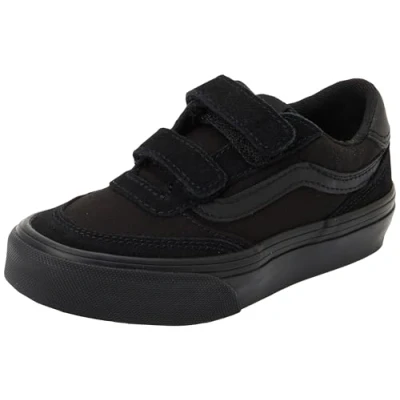 Afbeelding van Vans Brooklyn Ls V Sneakers voor jongens, zwart.