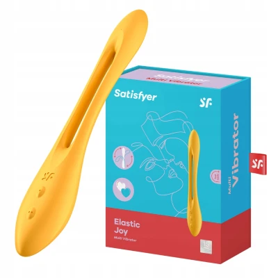 Afbeelding van Satisfyer Elastic Joy Multi Vibrator Oranje