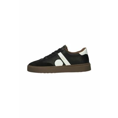 Afbeelding van Blackstone QUARTZ AUDEN EG554 Black White Sneaker (low) Heren Maat: 43