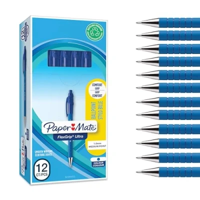 Afbeelding van Balpen Paper Mate Flexgrip Ultra blauw medium