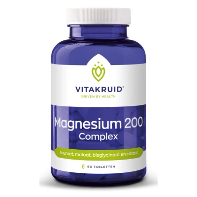 Afbeelding van Magnesium 200 Complex Vitakruid Tablet