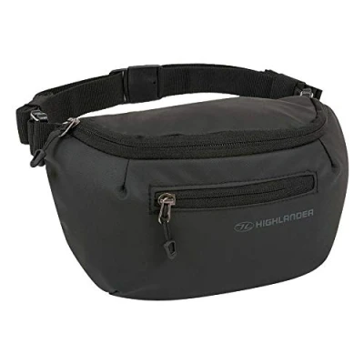 Afbeelding van Highlander Heuptas Targa 23 Cm 2 Liter Polyester/pu Zwart