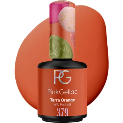 Afbeelding van Pink Gellac 379 Terra Orange Gel Nagellak 15 Ml