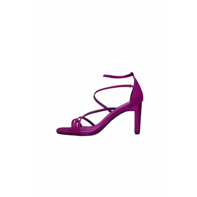 Afbeelding van Sacha Dames Paarse sandalen met hak Maat 40