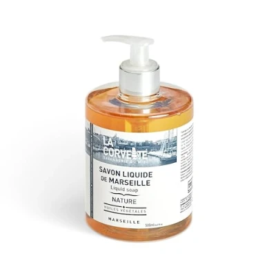 Afbeelding van La Corvette Marseille Nature vloeibare zeep 500 ml