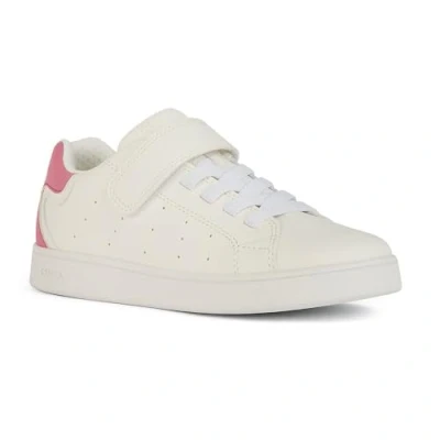 Afbeelding van Geox J Eclyper Girl a Basketgirl, Fuchsia Wit