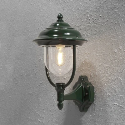 Afbeelding van Buitenwandlamp PARMA staand, groen