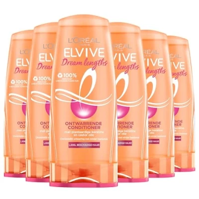Afbeelding van 6x L&#039;Oréal Elvive Dream Lengths Conditioner 200 ml
