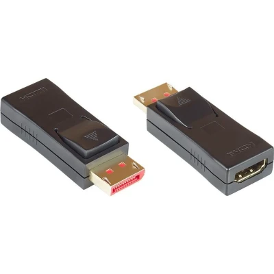 Afbeelding van DisplayPort naar HDMI adapter DP 1.4 / 2.0 (4K 60Hz + HDR) zwart