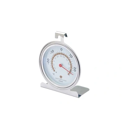 Afbeelding van Kitchencraft Koelkast En Vriezerthermometer 10 Cm Rvs Zilver