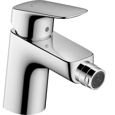 Afbeelding van Hansgrohe Logis 1 greeps bidetmengkraan 70 met wastegarnituur
