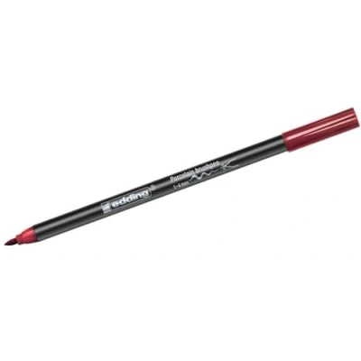 Afbeelding van edding 4200 porcelein brushpen oud rood 10ST 1 4 mm / 4200046